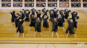 CAUTION: Our caps & gowns cause celebratory dancing! Share your grad dance with us using #JostensGradDance 🎓 Dance Moves Courtesy of Eden Prairie Dance Team 💃 | Jostens