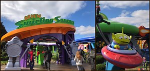 Alien Swirling Saucers - Hollywood Studios - Disney World