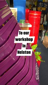 From the collection point in Helston to our workshop where we sort, shred and injection mould into our Tuler for Life! Recycling on a local scale right on the high street ♻️ #recycle #highstreet #Helston #Cornwall | One Blue Eye