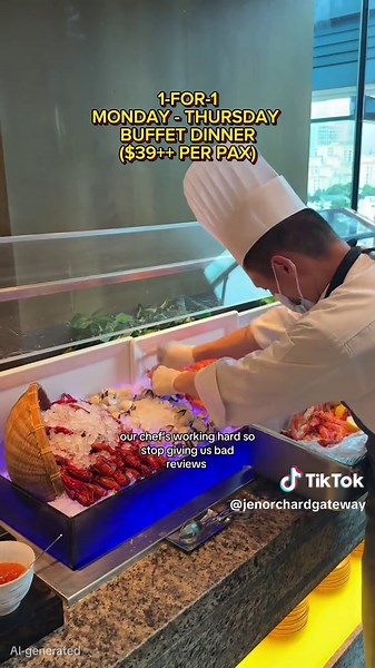 Promo Buffet Dinner at JEN: 1-for-1 Offer