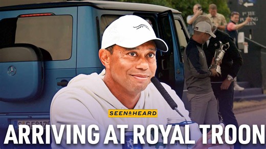 Tiger talks, Rory's confession | Seen & Heard at the Open Championship