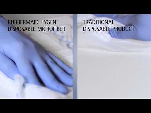 Rubbermaid HYGEN Disposable Microfiber