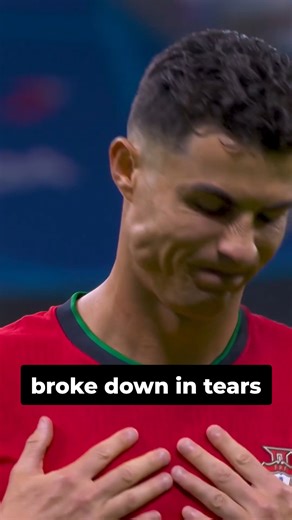 Why Did Cristiano Ronaldo Cry? #crying #cristianoronaldo #ronaldo | Football Soccer