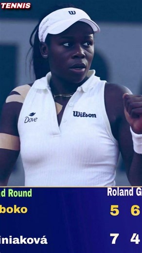 #VictoriaMboko #RolandGarros #FrenchOpen #Tennis #WTA