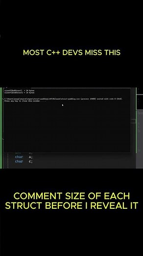 C++ struct size makes no sense 🤯