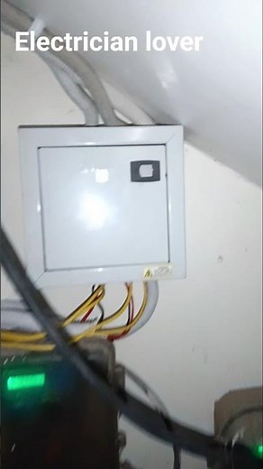 connect switch wire MCB box installation complete check out