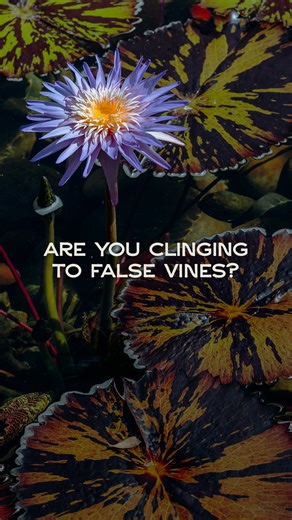 Are you clinging to falsehoods? Is your identity rooted in things other than Christ? Religion won’t save you. Family won’t redeem you. Only Jesus, the true vine, offers salvation. In Him, life flows in abundance. All other things lead to decay. They’ll be cast away. What are you clinging to? | Sagemont Church
