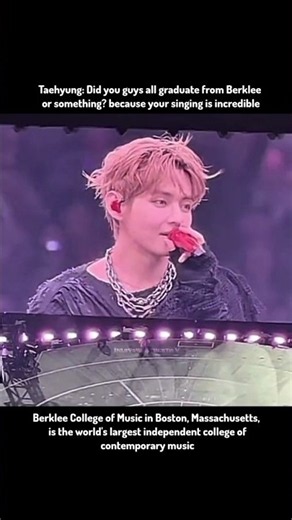Taehyung is a smooth talker 😭 BTS Concert in Boston Day 2 #v #taehyung #bts