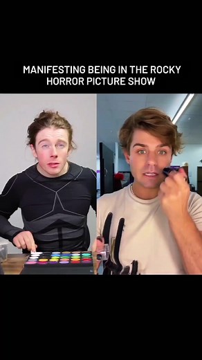 Frankenfer Goals Ib Garrett Clayton Next time, just slap me with glitter, throw on gold shorts and call me Rocky🌟 Trust the process because I clearly didn't know what I was doing 👀 #RockyHorror #explorepage #reels #fantasy #halloween2023 | Stuart Mackey