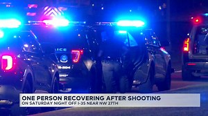 Moore shooting leaves 1 injured, suspect search ongoing