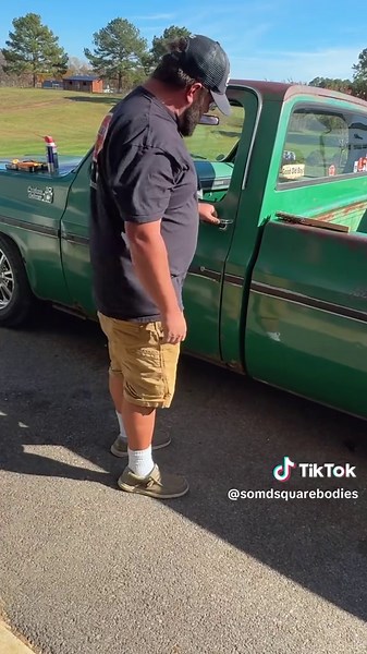 This C10 door was hanging on by pure hope and bad hinges 😅 Watch me cut, drill, and rebuild it so it finally shuts like new! 🔨💪 Nothing like a satisfying Squarebody fix. #C10 #Squarebody #C10Nation #ClassicTrucks #TruckRestoration #GarageLife #MechanicTok #DIYMechanic #AutoRepair #TruckTok #OldTruckLove #ChevyC10 #CarRestoration #SquarebodyChevy #C10Community #RustRepair #Wrenching #RestorationLife #ClassicTruckRestoration