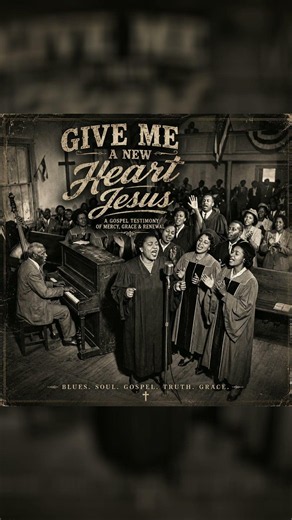 Preview: Give Me a New Heart, Jesus | Powerful Blues Soul Gospel Inspired by Ezekiel 36:26-27