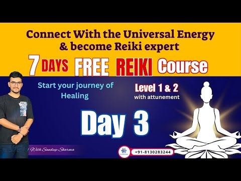 🧘‍♀️ FREE Reiki Course Day 2 | Chakras + Meditation = inner power unlocked 🧘‍♀️🔥