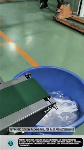 Automatic Cutlery Packing tool for fast production lines #tools
