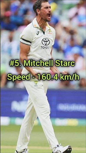 Top 10 High Speed Fastest Bowlers in the Test Cricket History #crickethighlights #bestbowler #batsma