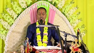 5K views · 203 reactions | Join us on Sankhya TV this afternoon as we bring to you the 1st Night of 5 Nights Shiv Puran Yagna officiating the learned Pt Narad Gosine. You can look forward to a wonderful, eye opening discourse and beautiful bhajans. So join us at 7pm and reurns at 1am and 7am exclusively on Sankhya TV | Sankhya Television | Facebook