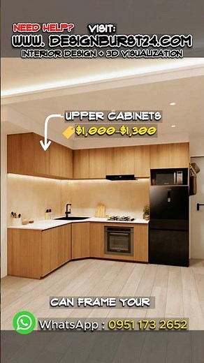 Warm & Earthy Kitchen Makeover ($2,000 Design) #highlights