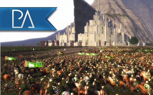 【Pixelated Apollo】★全面战争指环王第三纪元mod★米那斯提力斯攻城战