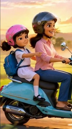 අම්මාගේ ස්කූටියේ | Ammage Scootiye | සිංහල ළමා ගීත | Sinhala Kids Songs | Lama Geetha