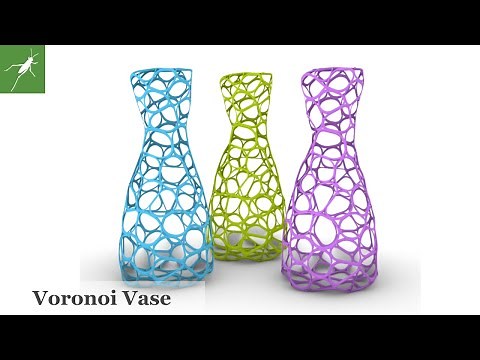 【Grasshopper Tutorial】 Voronoi Vase