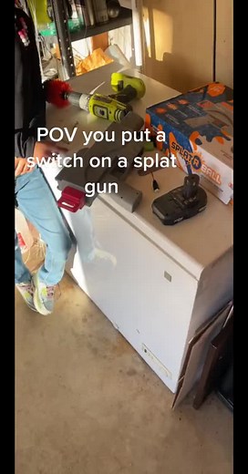 Bro is a menace😦 (via/@704.walker) buy one in our profile 😂 #fyp #gelblaster #blackownedbusiness #entrepreneur #viral #business