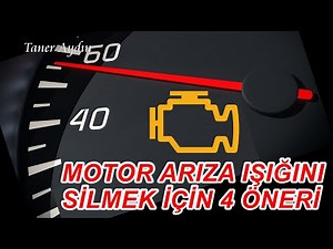 4 EASY WAYS TO DELETE ENGINE FAULT SIGNS. MOTOR FAULT LIGHTING