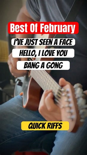 Best Classic Rock Riffs – Beatles, T. Rex & The Doors #shorts #guitarshorts