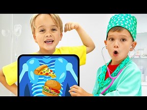 Children playing doctors - Useful stories for children