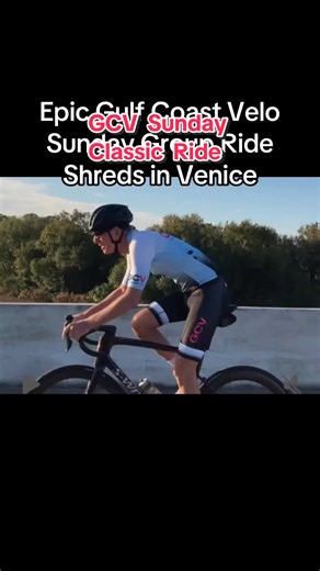 In this spirited riding video, you’ll see us pedal out at 8 AM from Laurel Road McDonald’s. You’ll feel the paceline power up as we crush the roads and travel through Sarasota County’s stunning scenery. It’s fast and furious. Come join the elite Cycling crew if you enjoy riding your bike. #GulfCoastVelo #VeniceCycling #FloridaBikeRide #SundayGroupRide #CyclingLife