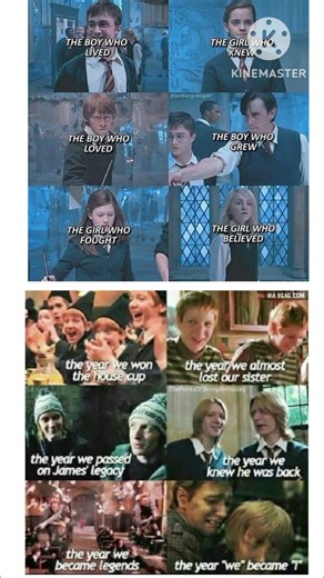 The Story of Them 🥀⚡ | From Kids to Legends | Harry Potter Edit#shorts #menes #harrypotter