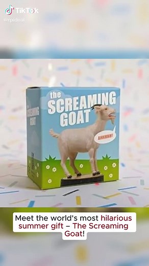 Meet The Screaming Goat – Your Ultimate Desk Toy!