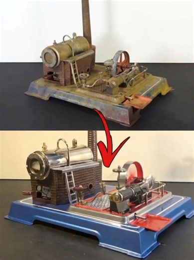 This 70-Year-Old Steam Machine Came Back to Life