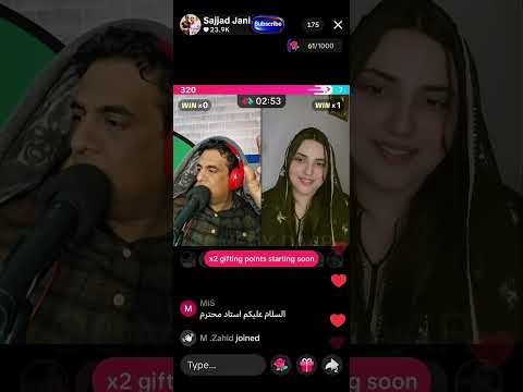 🎬Ustad Sajjad JANI Ki AHSAIN SHEIKH QASIM LIVE Gapshap or mach Full-Time Jugtbaazi Masti TikTok LIVE