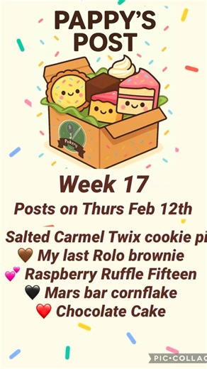 Pappys Bakery on Instagram: "What better way to feel loved or to say I love you than with a Pappy’s Post 💕 A Pappy’s Post with a Mars bar cornflake no less! 🥰 And yes I will put some cheesey cards in them! It’s valentines!! It SUPPOSED to have a little cheese! postie postie do your stuff send this to my big cream puff 😘 Send me a message to order yours! £20 posts to UK & NI 💌 £25 posts to ROI 🇮🇪 🚛 posts on Thursday 12th Feb #baker #love #post #postalbrownies #valentinesday"