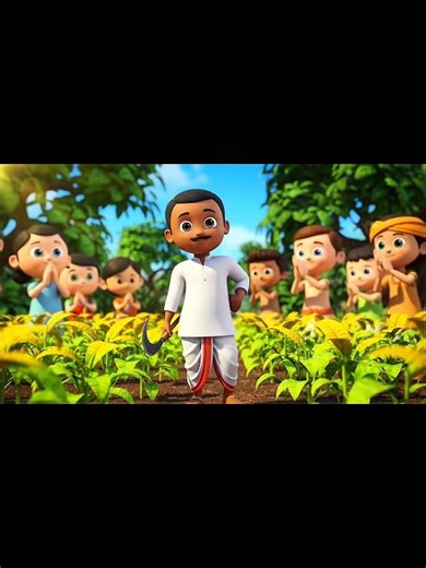 mehnti kisan#cartoon #3d #3danimation #shorts