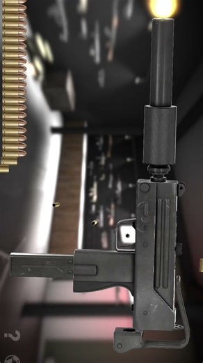 Shooting an MAC-10 mag