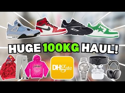 MASSIVE 100KG DHGATE HAUL UNBOXING! (Insane...) 🔥