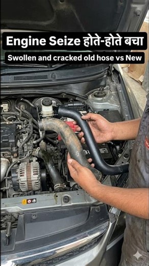 चलते-चलते Coolant Pipe फट गया ⚠️ #shorts #short