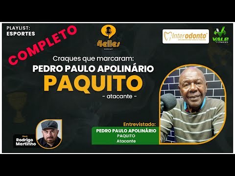 Craques que marcaram: PEDRO PAULO APOLINÁRIO - atacante. Epsódio completo