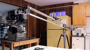 Ball Bearing Jib Arm W/ Motorized Pan & Tilt