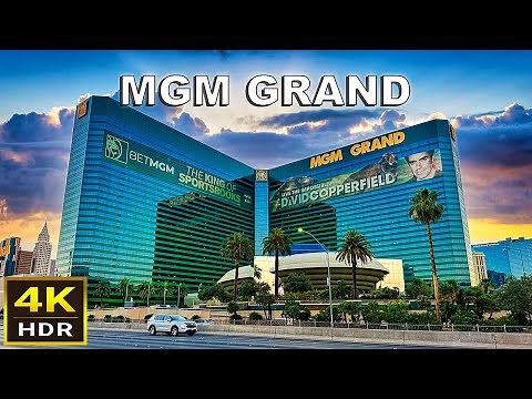 (4K HDR) MGM Grand Las Vegas Walkthrough - 2023 - Las Vegas, Nevada USA