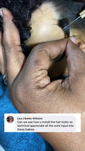 990K views · 2K reactions | #rooting #rebornhair #rebornrooting #rebornbabydoll this is how I install the hair:) | Baby And Kids Unlimited Reborn Nursery | Facebook