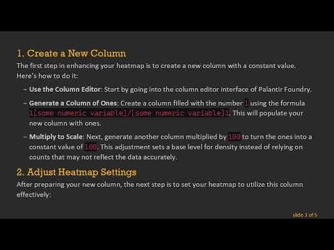 How to Configure Your Contour Heatmap for Enhanced Color Visibility with Limited Data