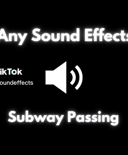 Sound Effects of Subway Passing for Your Projects