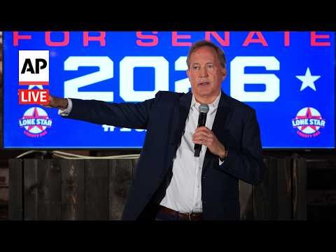 LIVE: Ken Paxton and John Cornyn speeches after Texas Senate primary runoff (Full)