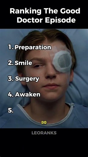 Ranking The Good Doctor Episode