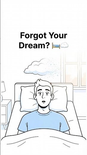 Why Do You Forget Dreams So Fast? 😴🧠 #bodyfacts