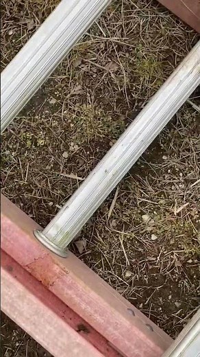 replace rope on a extension ladder #work #ladder #diy #shorts