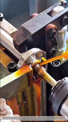 Automated Industrial Threading and Tapping Machine #job #tools #skills #unique #viral #machine