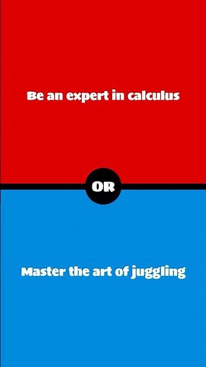 What would you rather? Mathematics edition. #trivia #quiz #games #wouldyourather #questions